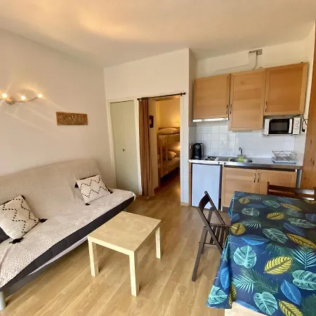 Les - Studio Cabine Avec Balcon, Ascenseur Et Parking - 4 Pers - Fr-1-758-4 Apartment Les Angles (Pyrenees-Orientales)